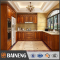 European style designs of affordable wood kitchen cabinet sets